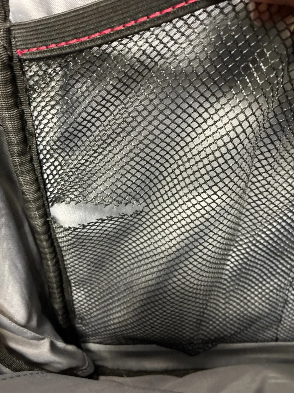 Samsonite Black Men's Laptop Backpack with Subtle Red Accents